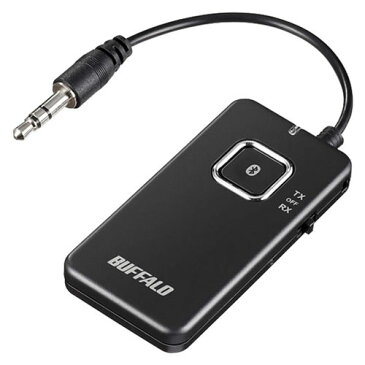 BSHSBTR500BK バッファロー Bluetoothオーディオトランスミッター＆」レシーバー（低遅延対応モデル）ブラック BUFFALO