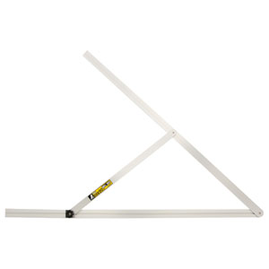 シンワ測定 アルミ自由金 90cm 目盛なし 筋交付 62542