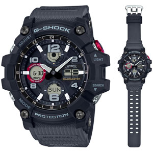 カシオ 【国内正規品】G-SHOCK（ジーショック）　MASTER OF G　MUDMASTER Gショック　ソーラー電波時計　メンズタイプ GWG-100-1A8JF [GWG1001A8JF]【返品種別A】