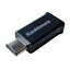 カシムラ USB変換コネクタ microUSB→Type-C (ブラック) AJ-478