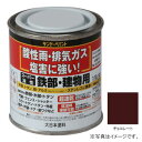 サンデーペイント スーパー油性 鉄部・建物用 チョコレート 80ml #250615