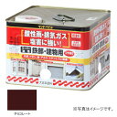 サンデーペイント スーパー油性 鉄部・建物用 チョコレート 7L #251513