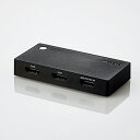 DH-SWL2BK エレコム HDMI切替器【2ポート(入力:2、出力:1)】 ELECOM “DH-SWLBKシリーズ”
