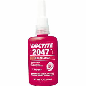 ヘンケルジャパン ロックタイト 2047 ねじゆるみ止め用接着剤 高強度高潤滑性タイプ 50ml 2047-50 LOCTITE ねじゆるみ止め剤