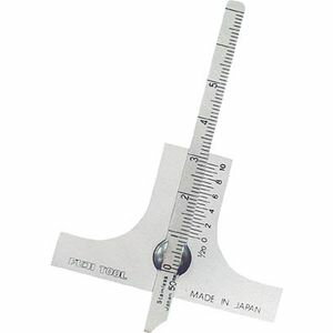 フジツール ミニデプスゲージ 測定範囲50mm ベース寸法58mm 50M デプスゲージ