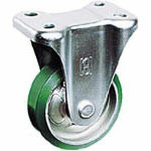 オーエッチ工業 プレスキャスター 固定 ウレタン車 250mm OHUK-250
