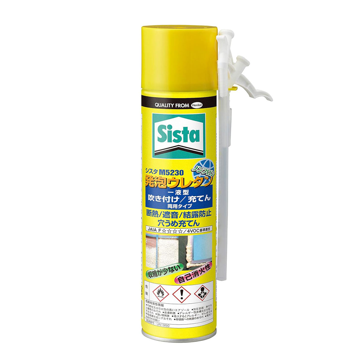 ヘンケルジャパン シスタ 発泡ウレタン(1液タイプ) M5230 450g SUM-5230 Sista 発泡ウレタン