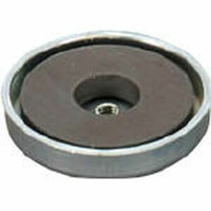 【返品種別B】□「返品種別」について詳しくはこちら□◆キャップ付なので、磁石単体より3〜11倍吸着力が上がります。◆RoHS対応品です。◆吸着用。■　仕　様　■マグネット:フェライト磁石キャップ:スチール表面磁束密度（T）：0.1吸着力（N）：120外径（mm）：44厚み（mm）：8適用ねじ：M4質量：66g[MGY44]アウトドア＞DIY・工具＞生産加工用品＞マグネット用品