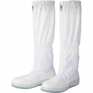 ミドリ安全 トウガード付 先芯入りクリーン静電靴 フード 24.5cm SCR1200FCAP-H-24.5