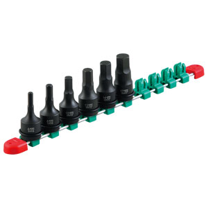 KTC(京都機械工具) 12.7sq.インパクトレンチ用ヘキサゴンレンチセット[6コ組] TBTP406P KTC...