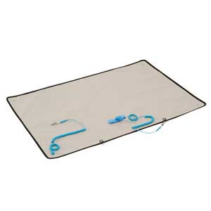 エンジニア 静電作業マット(メンテナンス用)幅900×長さ600mm ZC-80 静電気対策メンテナンス用マット