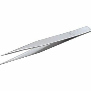 トラスコ中山 ステンレス製ピンセット　125mm　直型 TSP-25 ステンレス製ピンセット