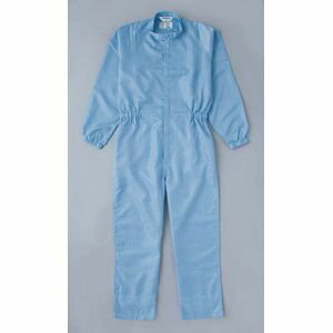 【返品種別B】□「返品種別」について詳しくはこちら□※クリーンパックではありません。◆制電糸もグリッド仕様により優れた制電性を維持できます。◆高品質で洗濯耐久性も兼ね備えた商品です。◆2/1の綾織生地を使用しています。■　仕　様　■ISO Class5（Fed/STD クラス 100）相当男女共用ポリエステル色：ブルーサイズ：3L着丈（cm）：162適応胸囲（cm）：128ウエスト（cm）：95〜120股下（cm）：70質量：360g[TCOGB3L]アウトドア＞DIY・工具＞保護具＞保護服・作業服