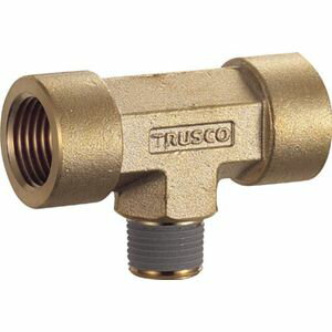 トラスコ中山 ねじ込み継手 チーズ RC3/8×R1/4×RC3/8異径 TN-0213T