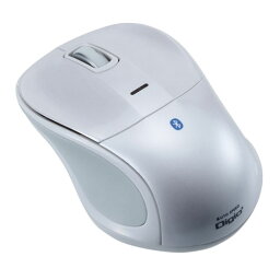ナカバヤシ 小型Bluetooth 静音3ボタンBlueLEDマウス（ホワイト） MUS-BKT111W