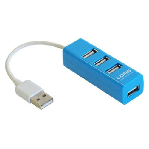 ʥХ䥷 4ݡ USB2.0ϥ ֥η15cmʥ֥롼 Digio2 UH-2304NBL