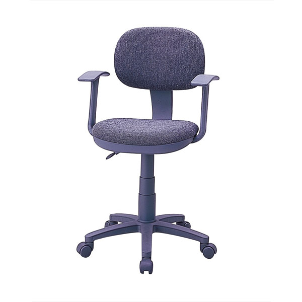 ナカバヤシ OAチェア 肘付（グレー） CGN102N