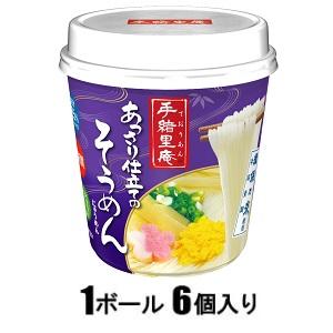 手緒里庵 あっさり仕立てのそうめん 31g（1ボール6個入） テオリアンアツサリシタテソウメン31X6