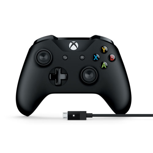 4N6-00003 マイクロソフト Xbox one/Windows用 Bluetooth対応 コントローラー（PC用 USBケーブル付き) Microsoft Xbox Controller + Cable for Windows