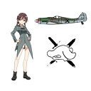ハセガワ 1/20 ストライクウィッチーズ ゲルトルート・バルクホルン w/1/72 フォッケウルフ Fw190D-9【SP379】 未塗装フィギュア