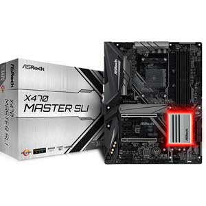 X470 MASTER SLI ASRock ATX対応マザーボードX470 MASTER SLI