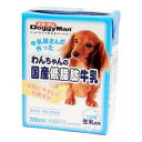 わんちゃんの国産低脂肪牛乳 200ml ドギーマンハヤシ ワンチヤンノテイシボウギユウニユウ