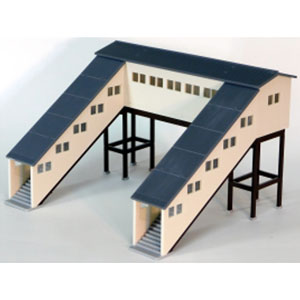 ［鉄道模型］コスミック (HO) HP-705K 現代跨線橋組立キット（基本）