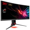 ROG STRIX XG35VQ ASUS（エイスース） 35型ワイド 液晶ディスプレイ AURA SYNC 対応 ゲーミングモニター