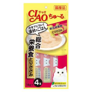 CIAO ちゅ～る 総合栄養食 とりささみ 14g×4本 チャオちゅーる いなばペットフード SC-148