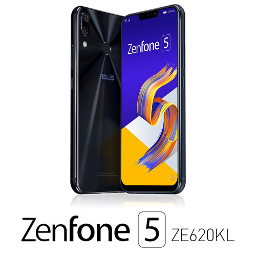 ZE620KL-BK64S6 エイスース ASUS ZenFone 5 (ZE620KL) シャイニーブラック 6.2インチ SIMフリー...
