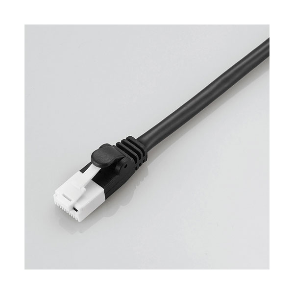 ���쥳�� Cat5e�б� �ĥ��ޤ��ɻ� ����������� LAN�����֥�(5m)�֥�å� ELECOM LD-CTT/BK5/RS