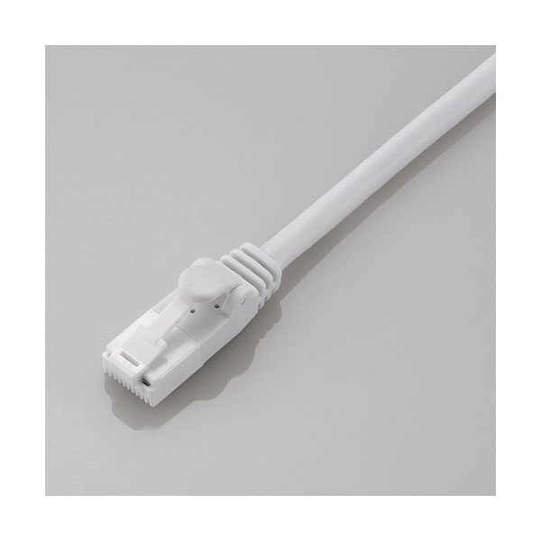 쥳 Cat6б ĥޤɻ  LAN֥(2m)ۥ磻 ELECOM LD-GPT/WH2/RS