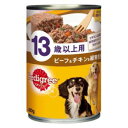 ペディグリー 13歳以上用 ビーフ&チキン&緑黄色野菜 400g マースジャパンリミテッド P132 13サイBCヤサイ