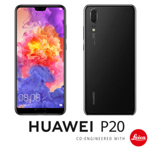 EML-L29-BK HUAWEI HUAWEI P20 ブラック 5.8インチ SIMフリースマートフォン[メモリ 4GB/ストレ...