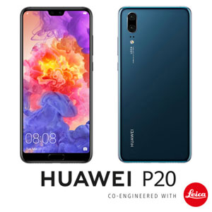 EML-L29-BL HUAWEI HUAWEI P20 ミッドナイトブルー 5.8インチ SIMフリースマートフォン[メモリ ...