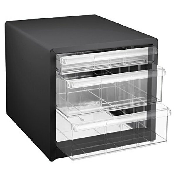 楽天Joshin web 家電とPCの大型専門店ナカバヤシ アバンテV2レターケース 浅1・深2段 A4 タテ型（ブラック） AL-C3クロ