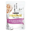 モンプチ プチリュクス まぐろのかにかま添え かつおだし仕立て 35g ネスレ日本 MP PLP マグロカニカマ 35G