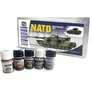 アモ NATO ウェザリングセット (35mlx5)【AMO-7446】 塗料