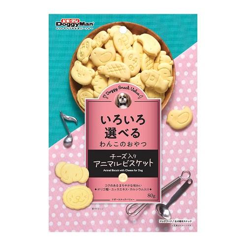 DSVチーズアニマルビスケ 80g ドギー