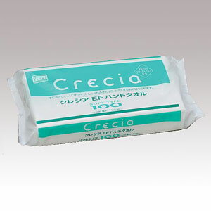 クレシア EFハンドタオル ソフト 100組入 37018B(8-1667-01) Crecia（クレシア） [37018B8166701]