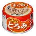 チャオとろみ ささみ・まぐろホタテ味 80g CIAO いなばペットフード トロミササミマグロホタテ80G