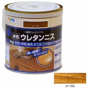 アサヒペン 水性ウレタンニス 0.7L (メープル) AP9018203