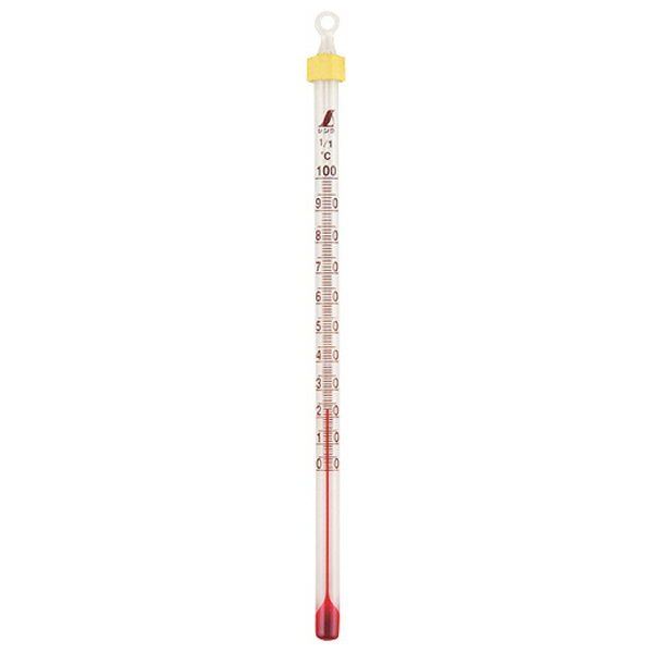 72748 シンワ測定 棒状温度計 H-4S アルコール 0～100℃ 15cm バラ [72748シンワ]