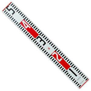 シンワ測定 標尺 アルミ製 50cm 巾60mm 76932