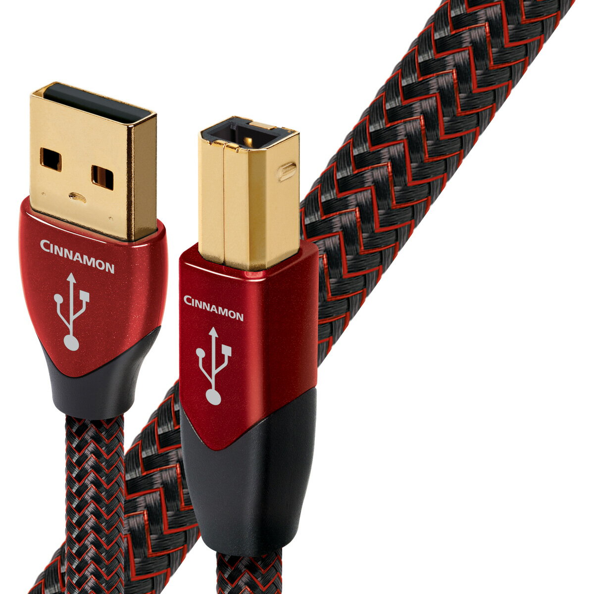 USB2 Cinnamon 0.75M/A to B オーディオクエスト オーディオグレードUSBケーブル(0.75m・1本)【A】タイプ⇒【B】タイプ audio-quest“シナモン”