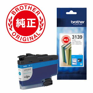 ブラザー ［純正］ インクカートリッジ （シアン） brother LC3139C