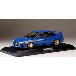 ポストホビー 1/18 スバルインプレッサ WRX type R STi Version IV V-Limited (GC8) 1998 ソニックブルーマイカ【HJ1812ELBL】 ミニカー