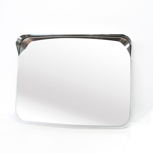 信栄物産 ステンレスミラー 角型 375×485mm（グレー） S-5GL