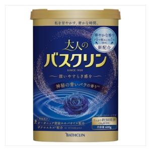 大人のバスクリン 神秘の青いバラの香り 600g バスクリン オトナBCアオバラのサムネイル
