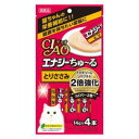 ちゅーる チャオチュール おやつ キャットフード 猫用おやつ CIAO エナジーちゅ～る とりささみ 14g×4本 いなばペットフード SC-163エナジ-チユ-ルトリササミ